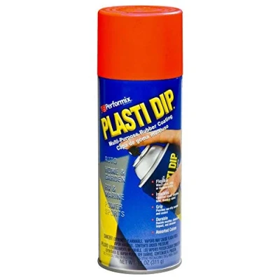 Image of Plasti Dip Plastic/Rubber Paint Spray Red 311g