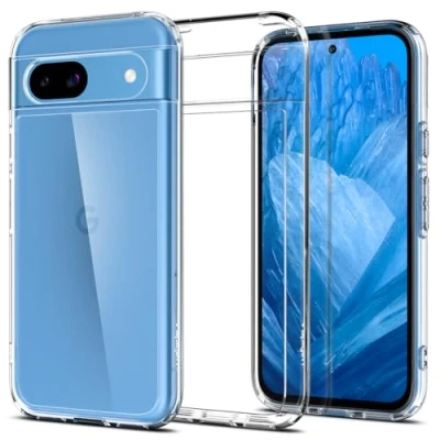 Image of Spigen Ultra Hybrid TPU Back Cover Transparent Google Pixel 8a