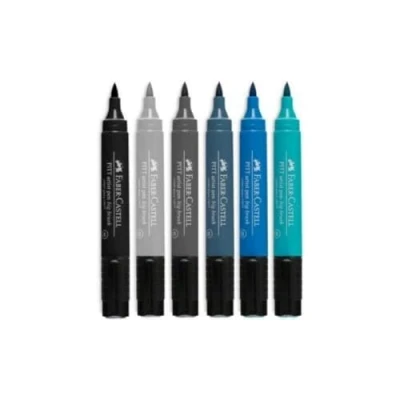 Image of Faber Castell PITT Big Brush Artist Pen SCARLET RED 118 PACK OF 4