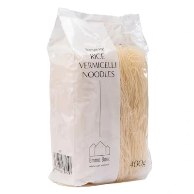 Image of Emma Basic Rice Vermicelli Noodles 400g Pad Thai Gluten Free Stir Fry