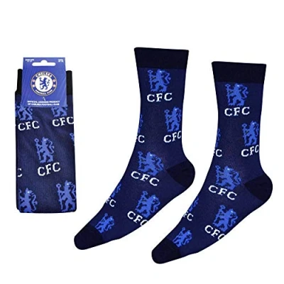 Image of Chelsea FC Football Crest Socks