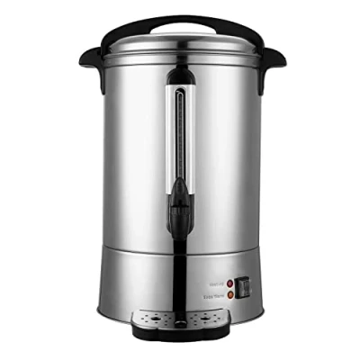 Image of electriQ 10L 1500W Catering Hot Water Urn Stainless Steel
