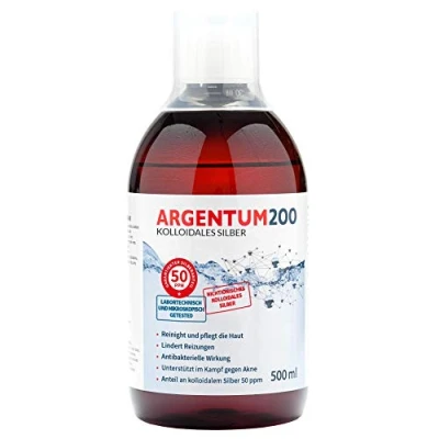 Image of Argentum 200 Colloidal Silver Toner (50ppm) 500ml