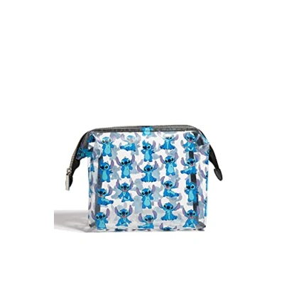 Image of Skinnydip Wash Bag Disney Lilo and Stitch Toiletry Bag, Clear Makeup Ideal for Cosmetics Travel Accessories, Cute Toiletries Essentials Women, Girls Kids Designed in London