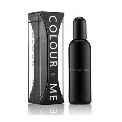 Image of COLOUR ME Black Perfume for Men. 100ml Eau de Parfum Men, Luxury Fragrance Mens Aftershave, Long Lasting Men by Milton Lloyd