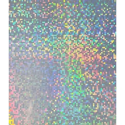 Image of 10 Sheets A4 Printable Self Adhesive Mosaic Disco Transparent Holographic Vinyl Overlay Laminate Stickers