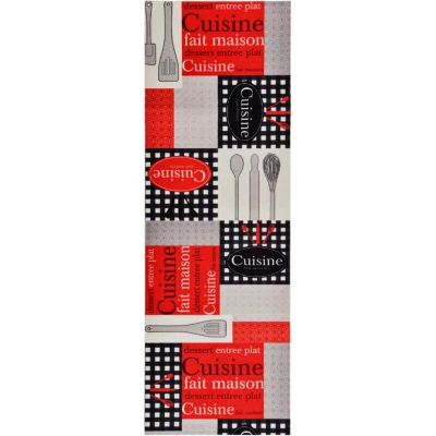 Image of vidaXL Kitchen Floor Mat Washable Cuisine 60x180 cm