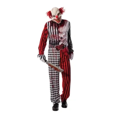 Image of Rubie&#039;s 810510XL000 Evil Clown Generic Adult Fancy Dress, XL