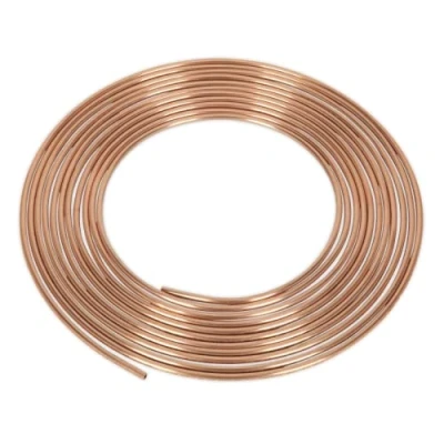 Image of Sealey Brake Pipe Copper Tubing 20 Gauge 3/16&quot; x 25ft