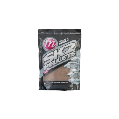 Image of Mainline Baits SK2 2mm Coarse Pellet 1kg Match Fishing Bait Pellets Fast Dissolving for Skretting Technique Targeting Skimmers and F1 Carp Consistent Size Shape Breakdown Rate
