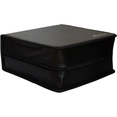 Image of MediaRange Archiving Folder for 400 Discs Imitation Leather Black