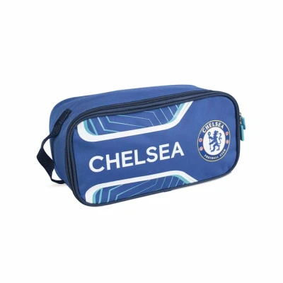 Image of Chelsea F.C. Blue Boot Bag, Royal Blue, White