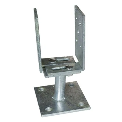 Image of CONNEX HV4269 Post Support Shoe Adjustable, Silver, 65 150 mm