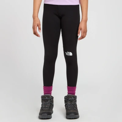Image of THE NORTH FACE Girl&#039;s Everyday Tights, TNF Black, 128