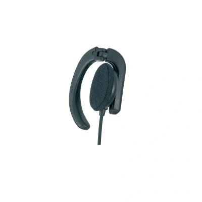 Image of Mono Earphone Speaker Adjustable Hinged Ear Hook to Fit Either