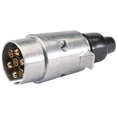 Image of Draper 7 Pin N Type Metal Towing Plug