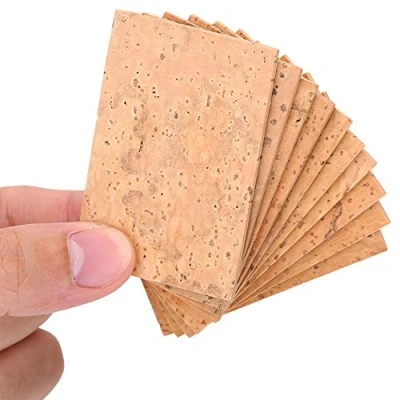 Image of Saxophone Cork Kit,10 Pcs Universal Sax Neck Joint Sheet replacement for Alto/Soprano/Tenor