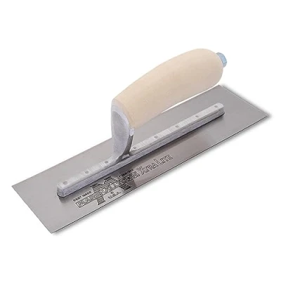 Image of Marshalltown MXS1 11x4.1/2 inch Finishing Trowel Wooden Handle