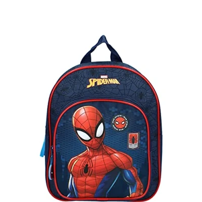 Image of Marvel Backpack Elementary School Medium Child Boys Avengers Spiderman blue 31 x 25 9 cm,