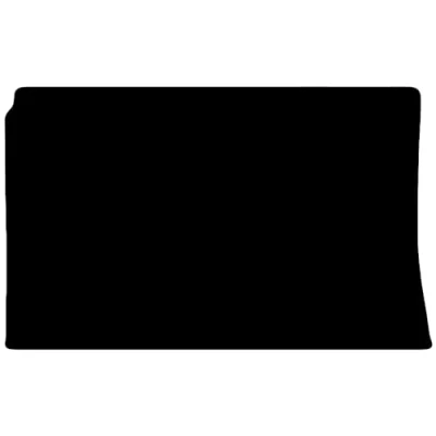 Image of Carsio Carpet Boot Liner Mat For Fiat Qubo 2009+ Onwards Tailored Fit Floor Set Complete Accessory Black Custom Fitted All Weather, Anti Slip Backing &amp; Trim