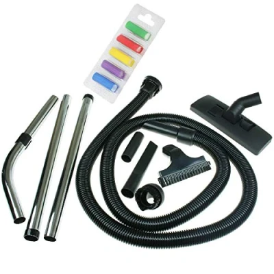 Image of Qualtex Vacuum Cleaner Hoover 2.5M Hose Full Floor Tool Kit &amp; 5 Flavored Air Fresheners For Henry Hetty Numatic James George Cleaners