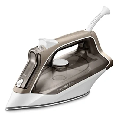 Image of Rowenta DX1635 Effective steam iron 2400 W boost: 120 g/min Continuous output: 40 Anti limescale system Microsteam 300 soleplate Copper/white