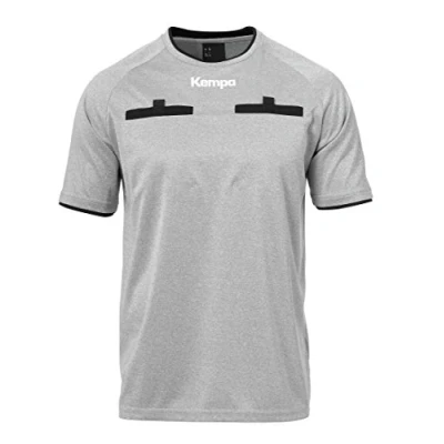 Image of Kempa Kemri Men Referee Jersey Men&#039;s Dark Grey Melange, Large