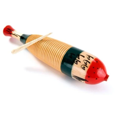 Image of Percussion Plus Wood Guiro Large Fish Tri Colour