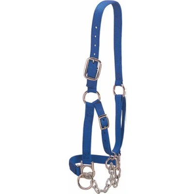 Image of Weaver Leather Heavy Duty Restraint Halter, Large, Blue