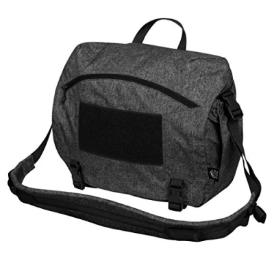 Image of Helikon Tex URBAN COURIER BAG Large Nylon MELANGE BLACK GREY