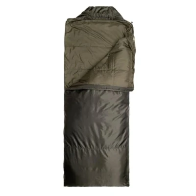 Image of Snugpak Jungle Bag WGTE Sleeping with Built in Mosquito Net Lightweight, Sanitary Sleep &amp; Versatile Quilt Cosy for Tropical Condition Camping Exploration Olive (LZ)