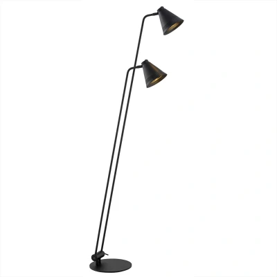 Image of Avalone Multi Arm Floor Lamp Black Structure