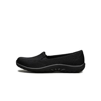 Image of Skechers Women&#039;s Reggae Fest Willows Flat, Navy Mesh, 4 UK