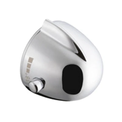 Image of Hansgrohe temperature control handle satin chrome (36391880)