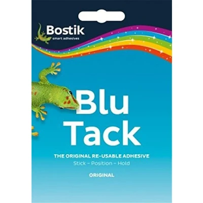 Image of Bostik Smart adhesives Blu Tack The Original RE USABLE ADHESIVIE (Stick Positi