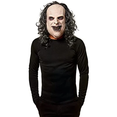 Image of Rubies Adult DC Batman Returns Deluxe Penguin Latex Overhead Mask, As Shown, One Size, size