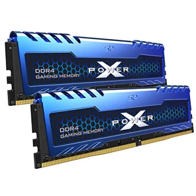 Image of Silicon Power DDR4 RAM 16GB (2x8GB) Turbine 3200MHz (PC4 25600) 288 pin CL16 1.35V UDIMM Desktop Memory Module (SP016GXLZU320BDA)