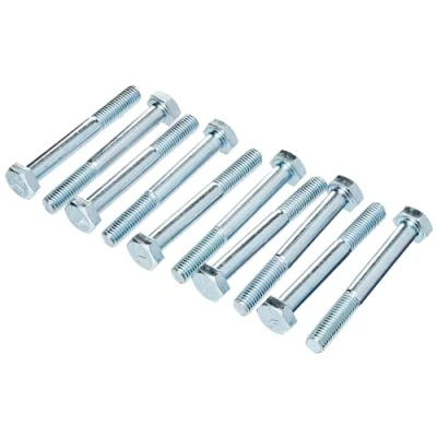 Image of ForgeFix High Tensile Bolts M10 x 80mm Zinc Plated Bag 10