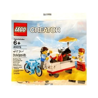 Image of LEGO Hot Dog Cart 40078