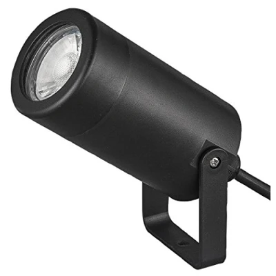 Image of kenable Outdoor Garden Spot Light IP65 GU10 with Adjustable Bracket Black