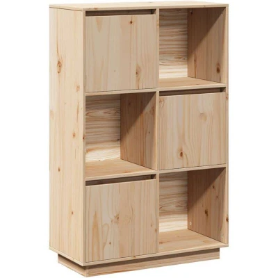 Image of vidaXL Highboard 74x35x117 cm Solid Wood Pine