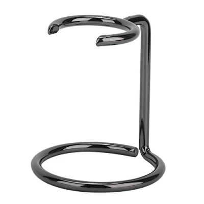 Image of Aigid Shaving Brush Holder, Men Stand Stainless Steel Razor Holder for Salon Home Travel Use