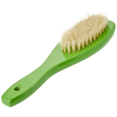 Image of Trixie Small Animal Wood Natural Bristle Brush, 18 x 5 cm (Assorted Colors)