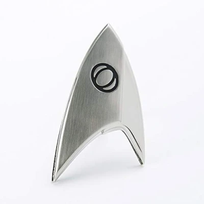 Image of Quantum Mechanix Abysse Corp_BIJQMX002 Star Trek Insignia Badge: Sciences, Multi Colour