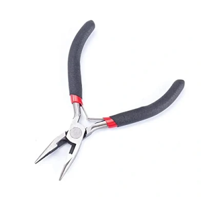 Image of Mini Diagonal Side Cutting Pliers,Jewellery Making Bead Craft Plier for Hobby Precision Work Electrics Repair