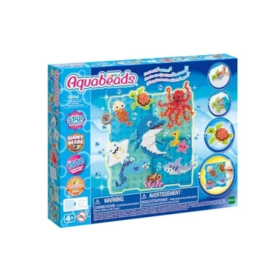 Image of Aquabeads Ocean Splash Scene, Art &amp; craft bead kit 35046
