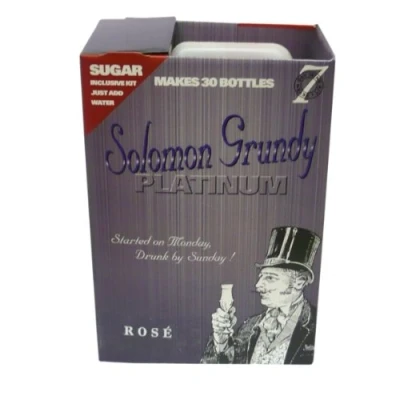Image of Solomon Grundy PLATINUM 7 Day Wine Kit 30 Bottle Rose