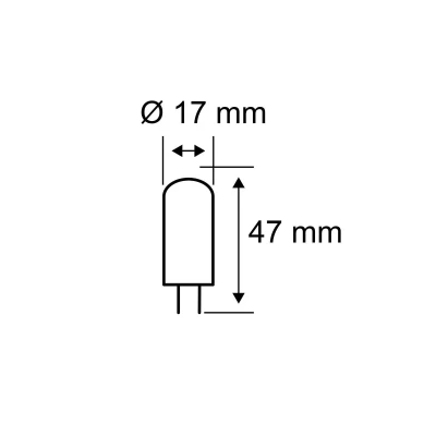 Image of Paulmann 28822 LED lamp pin Base 300lm 3x3.5 watts Lighting Clear Bulbs Plastic 2700 K GY6.35