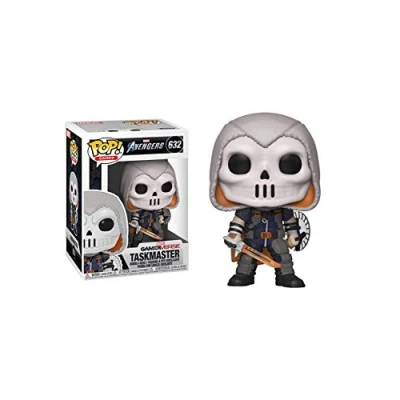 Image of Funko POP! Marvel: Marvel Avengers Game Taskmaster Collectable Vinyl Figure Gift Idea Official Merchandise Toys for Kids &amp; Adults Video Games Fans Model Collectors