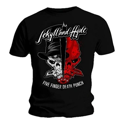 Image of Official T Shirt Five Finger Death Punch Jekyll and Hyde L